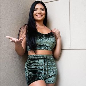 BuffBunny Frozen Collection Cami and Short Set